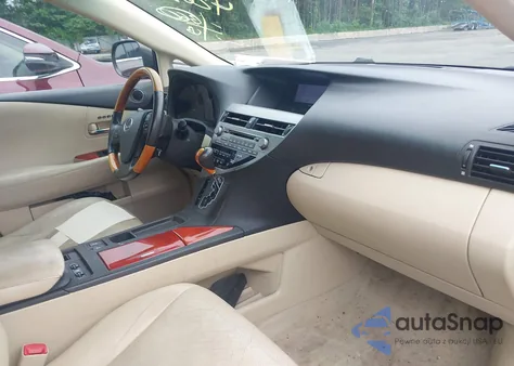 2010 Lexus Rx 350 from USA, damaged, VIN 2T2BK1BA3AC033950